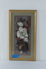 Load image into Gallery viewer, Glynda Turley 1994 Floral Fruit Print Gold Frame 30 Inch Wall Art
