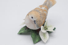 Load image into Gallery viewer, Lenox Turtle Dove Fine Porcelain Bird Figurine Poinsettia Original Certificate
