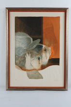 Load image into Gallery viewer, Sunol Alvar Two Women Original Etching Artist Proof Signed Framed with COA 25 x 33
