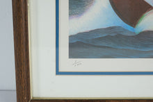 Load image into Gallery viewer, Two Surfmen On Patrol US Coast Guard Limited Edition Print Signed Framed 26 x 20
