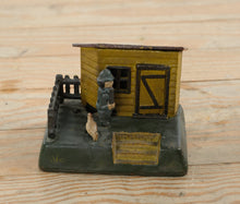 Load image into Gallery viewer, Cast Iron Uncle Remus Mechanical Coin Bank Book of Knowledge
