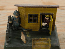 Load image into Gallery viewer, Cast Iron Uncle Remus Mechanical Coin Bank Book of Knowledge
