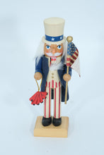 Load image into Gallery viewer, Uncle Sam Nutcracker
