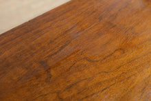 Load image into Gallery viewer, Mid-Century “Tiki Brutalist” Walnut Lowboy Dresser by United Furniture – 75&quot; Long
