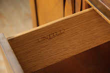 Load image into Gallery viewer, Mid-Century “Tiki Brutalist” Walnut Lowboy Dresser by United Furniture – 75&quot; Long
