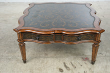 Load image into Gallery viewer, Universal Furniture Traditional Leather Top Coffee Table with Two-Sided Drawers
