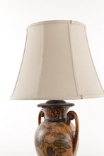 Load image into Gallery viewer, Jessie&#39;s Painted Floral Urn Lamp
