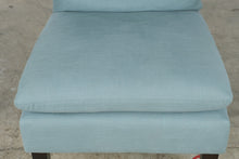 Load image into Gallery viewer, Uttermost Light Blue Upholstered Slipper Chair
