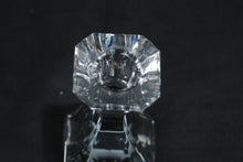 Load image into Gallery viewer, Villeroy Boch Crystal Candlestick Pair Faceted Modern Germany
