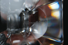 Load image into Gallery viewer, Villeroy Boch Crystal Candlestick Pair Faceted Modern Germany
