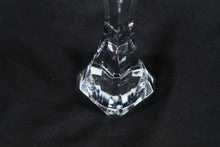 Load image into Gallery viewer, Villeroy Boch Crystal Candlestick Pair Faceted Modern Germany
