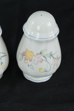 Load image into Gallery viewer, Villeroy Boch Riviera Salt and Pepper Shakers Porcelain Floral Set
