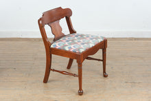 Load image into Gallery viewer, Pennsylvania House Cherry Vanity Bench with Upholstered Seat
