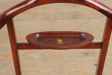 Load image into Gallery viewer, Mid Century Wooden Valet Stand SPQR Italy Mens Suit Butler Stand 42.5 Inch
