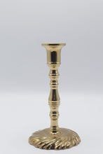 Load image into Gallery viewer, Valsan Portugal Brass Candlestick Holder Swirl Base Taper Candle Stand
