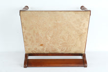 Load image into Gallery viewer, Upholstered Wooden Vanity Stool with Turned Front Legs
