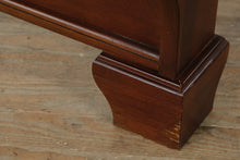 Load image into Gallery viewer, Vaughan Twin Size Sleigh Bed – Solid Wood with Adjustable Height
