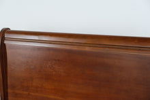 Load image into Gallery viewer, Vaughan Twin Size Sleigh Bed – Solid Wood with Adjustable Height
