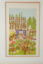 Load image into Gallery viewer, Susan Pear Meisel Veranda Artist Proof Original Lithograph Framed 21 x 29
