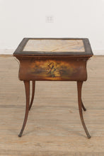 Load image into Gallery viewer, Victorian Mural Painted Side Table
