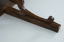 Load image into Gallery viewer, Antique Victorian Wall Shelf with Carved Wood Bracket &amp; White Marble Top – Ornate 19th-Century Display Shelf
