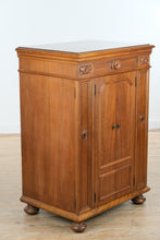 Load image into Gallery viewer, Mahogany Victrola Storage Cabinet with Lift-Top

