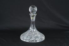 Load image into Gallery viewer, Vintage Violetta Cut Lead Crystal Decanter Grapes Pattern Poland 10 Inch
