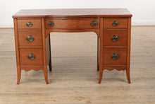 Load image into Gallery viewer, Vintage Mahogany Knee Hole Desk
