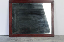 Load image into Gallery viewer, Vintage Mahogany Mirror - 33&quot; x 27&quot;
