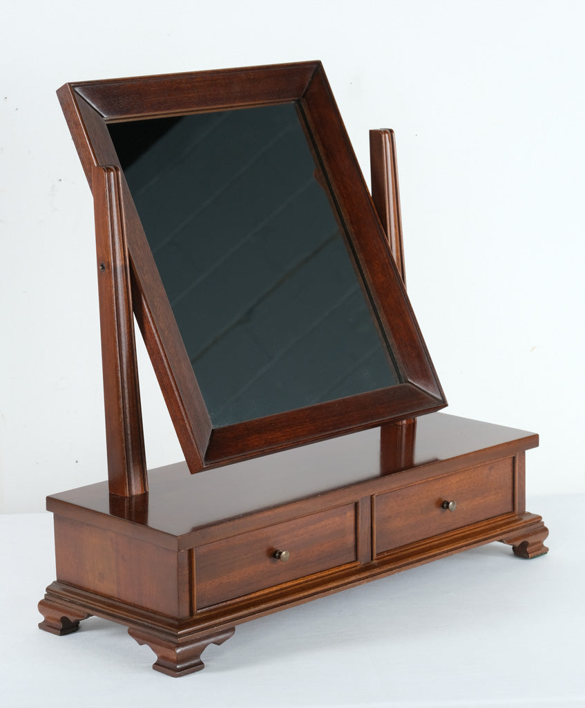 Vintage Mahogany Shaving Mirror with Drawers – Classic Dresser Top Van – Craze Furniture and Antiques Vintage Mahogany Shaving Mirror with Drawers – Classic Dresser Top Van – Craze Furniture and Antiques