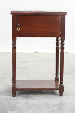 Load image into Gallery viewer, Vintage Smoking Table with Interior Humidor
