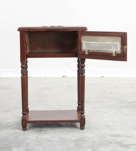 Load image into Gallery viewer, Vintage Smoking Table with Interior Humidor
