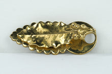 Load image into Gallery viewer, Vintage Virginia Metalcrafters Gold Leaf Memo Clip
