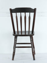 Load image into Gallery viewer, Vintage Wooden Desk Chair – 16&quot; W x 17&quot; D x 34&quot; H – Simple Spindle Back Design
