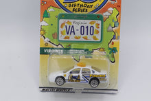 Load image into Gallery viewer, Matchbox Across America 50th Birthday Series – Virginia Chevrolet Camaro Police “Blue Ridge” (VA 010)
