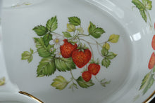 Load image into Gallery viewer, Queens Virginia Strawberry Fine Bone China Tidbit Serving Set England
