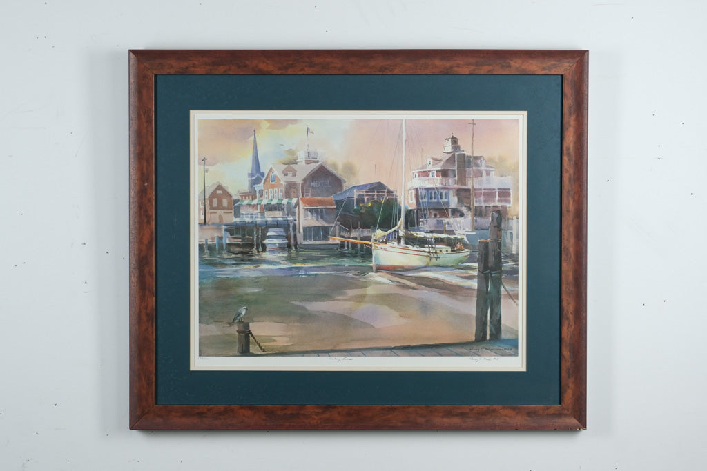 “Visiting Lowe’s” by Henry C. Meier – Signed Lithograph, 1998