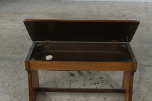 Load image into Gallery viewer, Vintage Wurlitzer Piano Bench Walnut Storage Seat 33 Inch
