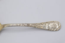Load image into Gallery viewer, Wood and Hughes Sterling Silver Gilt Serving Spoons Set of 5 Circa 1890
