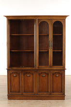 Load image into Gallery viewer, Walnut Mid Century Pan-Tempo China Cabinet - Drexel
