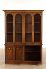 Load image into Gallery viewer, Walnut Mid Century Pan-Tempo China Cabinet - Drexel
