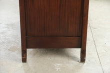 Load image into Gallery viewer, Mahogany Armoire Wardrobe Cabinet with Cane Panel Doors and Drawers
