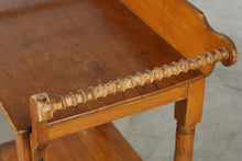 Load image into Gallery viewer, Antique Style Solid Wood One Drawer Washstand Side Table
