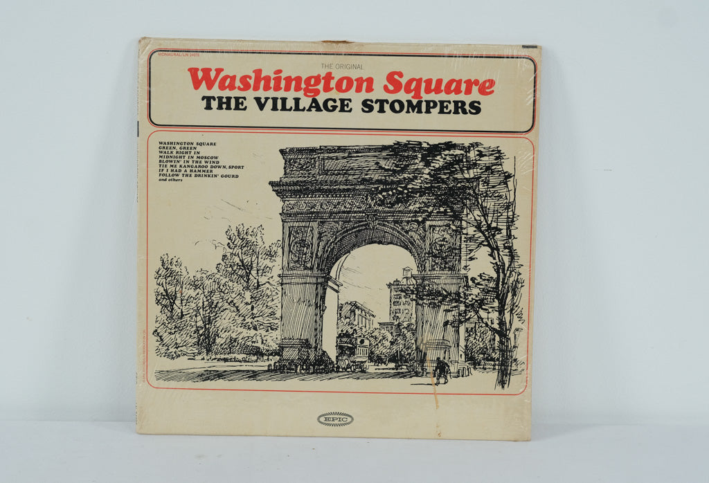 The Village Stompers Washington Square – Vintage Vinyl LP (Epic BN 26078, Stereo) – 1960s Folk Jazz Pop