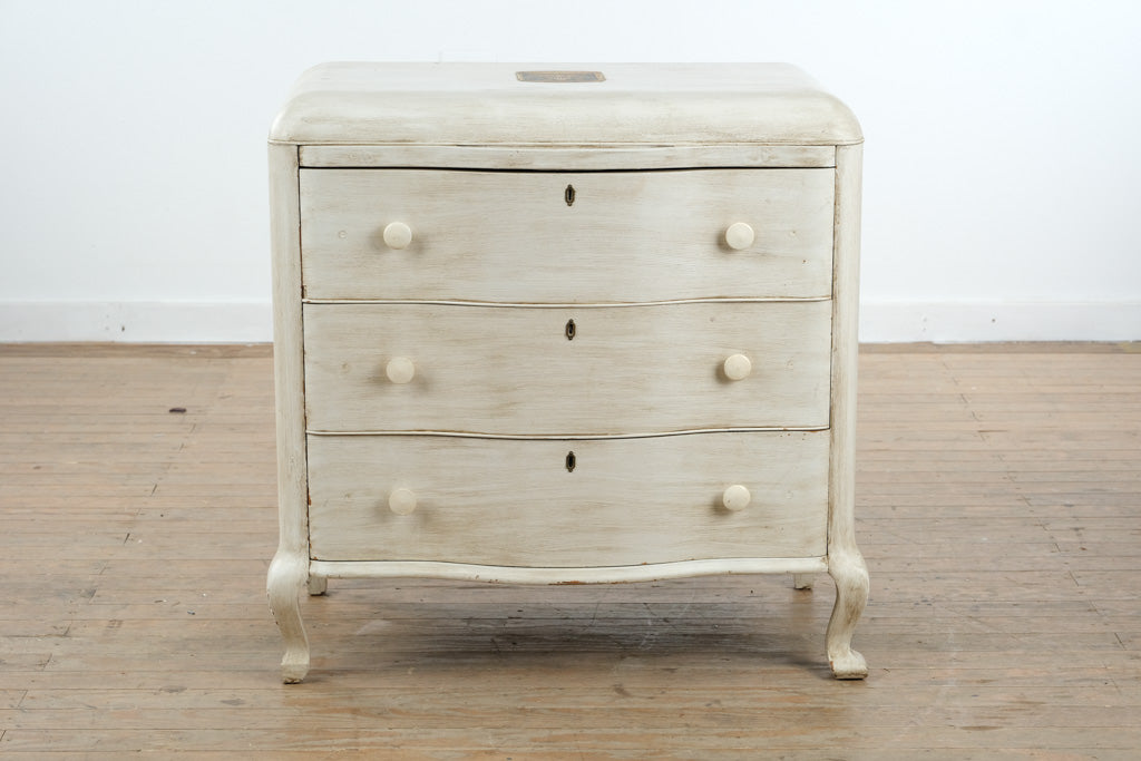white waterfall dresser Kammy's Korner: the destroyed White Waterfall Postmodern Armoire with