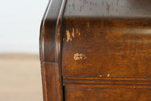 Load image into Gallery viewer, Art Deco Burlwood Chest of Drawers with Sculpted Crest

