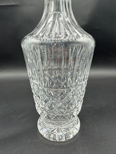 Load image into Gallery viewer, Waterford Crystal Lismore Wine Decanter with Stopper Signed Cut Glass 13 Inch
