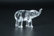 Load image into Gallery viewer, Waterford Crystal Elephant Figurine Trunk Up Clear Crystal 4 Inch
