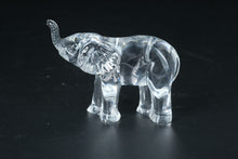 Load image into Gallery viewer, Waterford Crystal Elephant Figurine Trunk Up Clear Crystal 4 Inch
