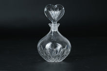 Load image into Gallery viewer, Marquis by Waterford Sweet Memories Crystal Perfume Bottle Heart Stopper 4 Inch
